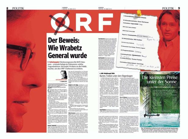 Preise für Zeitungsdesign des KURIER