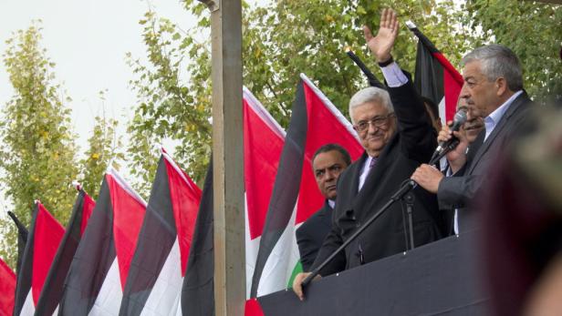 Abbas bei Rückkehr als Held gefeiert