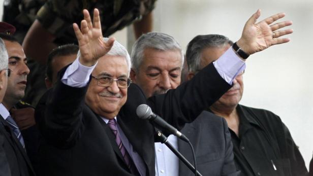 Abbas bei Rückkehr als Held gefeiert