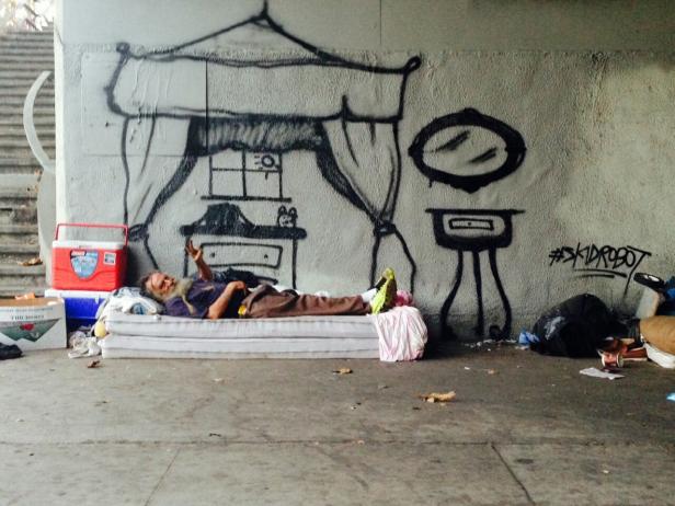 Ein wenig Obdach für die Obdachlosen