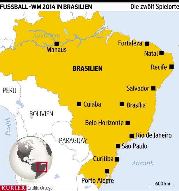 Brasiliens Probleme im Vorfeld der WM