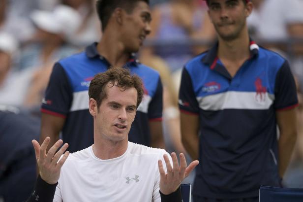 Andy Murray haderte zwischenzeitlich mit sich selbst