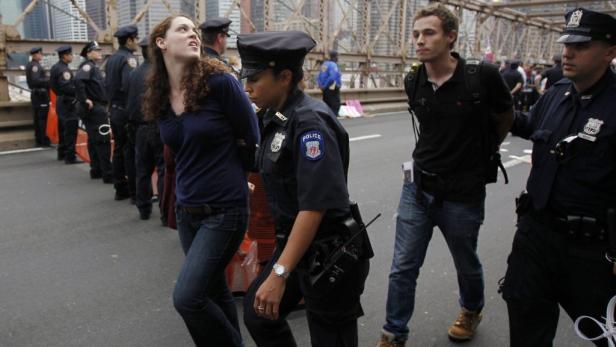 Börse-Demo in NY: Meisten Aktivisten wieder frei