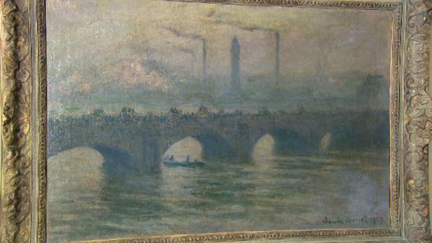 Wertvoller Monet aus der Serie 'Waterloo Bridge'