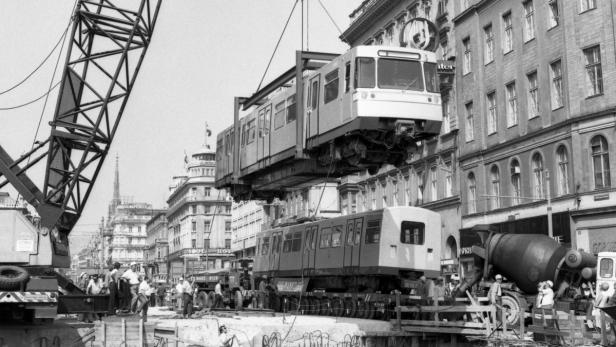 Vor 45 Jahren begann der U-Bahn-Bau