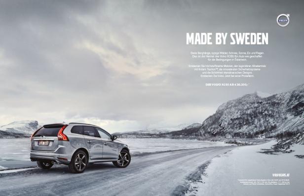 Volvo XC 60 Kampagnen-Sujet Fuel Austria