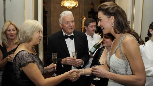 Kate debütiert als Gastgeberin