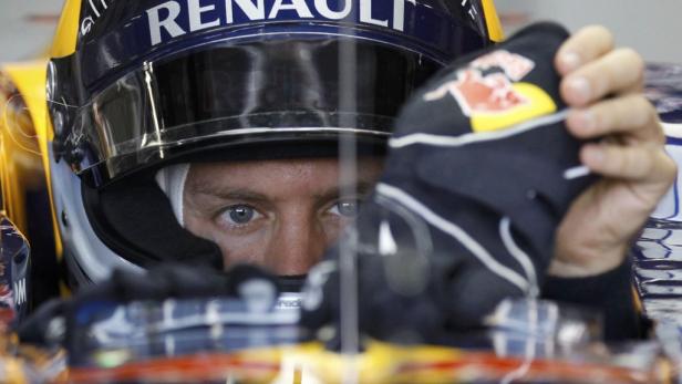 Sebastian Vettels Trainings-Unfall