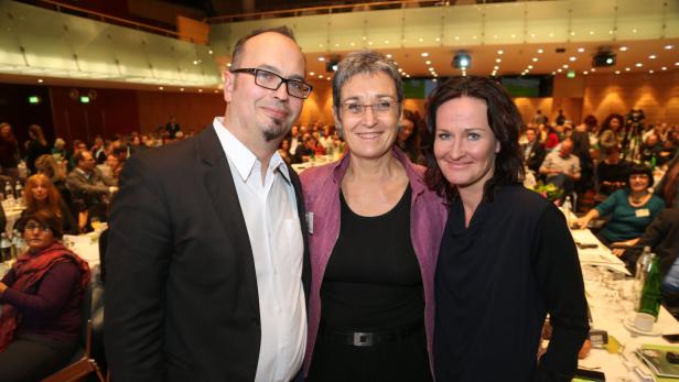 Reimon, Lunacek, Glawischnig in Salzburg