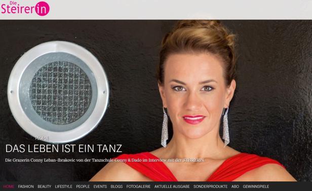 Ein Porträt von Conny Leban-Ibrakovic von der Tanzschule Conny & Dado.
