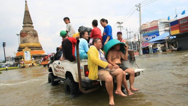 Thailand unter Wasser