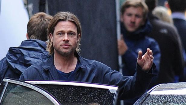 Brad Pitt: Polizei stürmt Filmset
