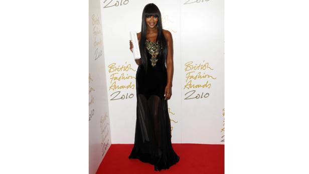 British Fashion Awards: Naomi Campbell geehrt