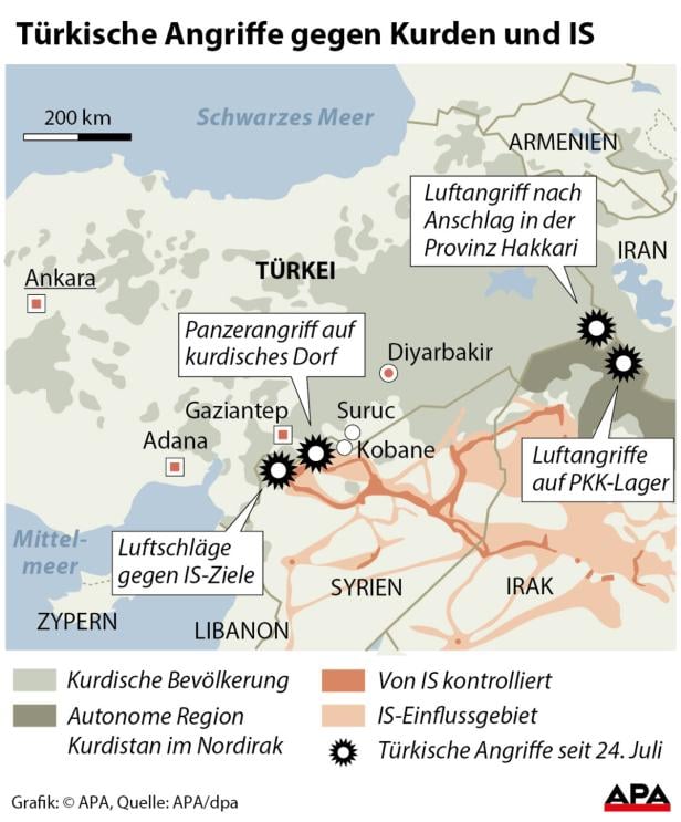 Spezialtrupps jagten PKK-Einheiten im Nordirak