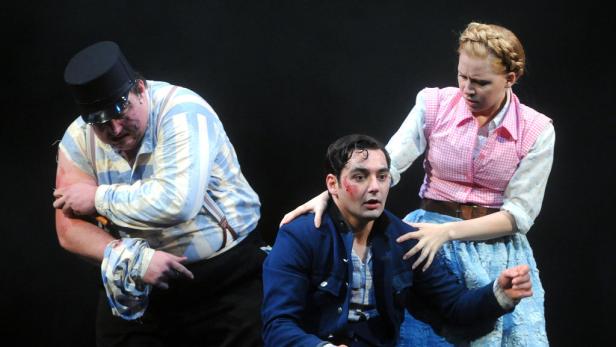 Nestroy-Schwank mit Serafin im Volkstheater