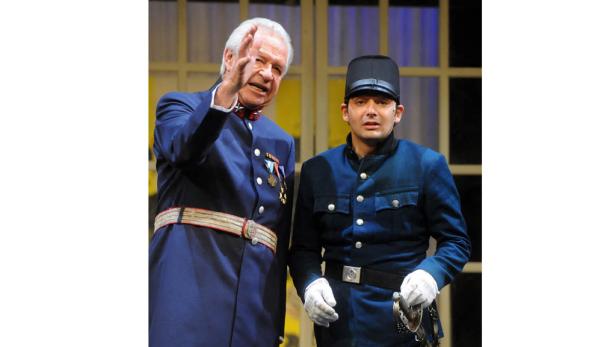 Nestroy-Schwank mit Serafin im Volkstheater