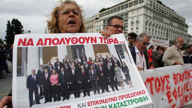 Proteste in Athen eskalieren