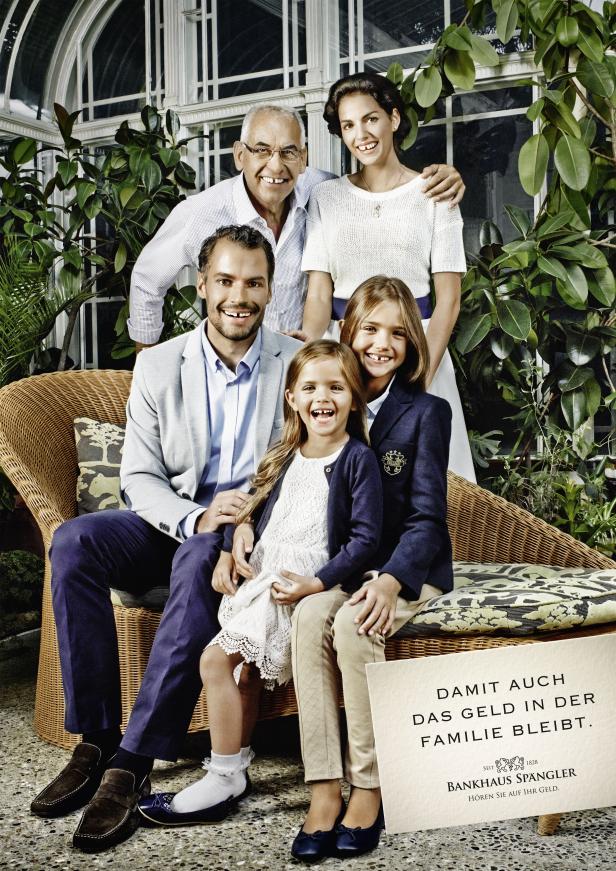 Bankhaus Spängler Werbekampagne Sujet Zahnlücke