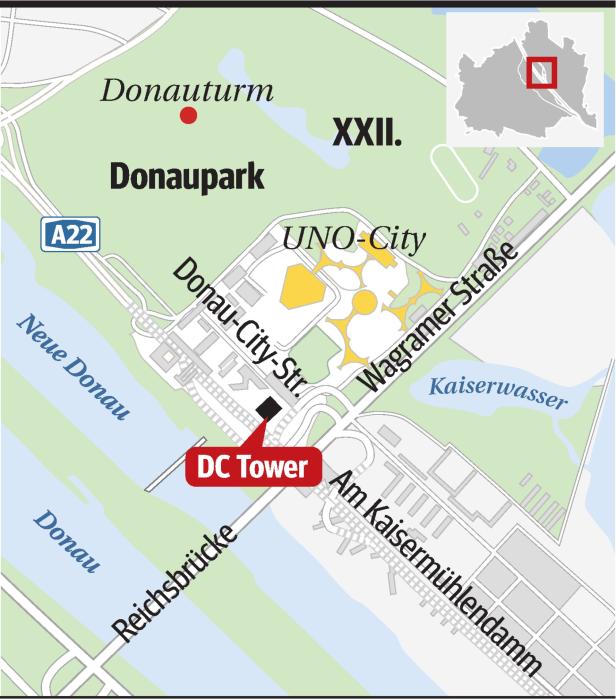 DC Tower: Höhenangst an der Donau