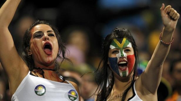 Buntes Fan-Treiben bei der Rugby-WM