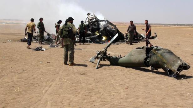 Russischer Hubschrauber in Syrien abgeschossen