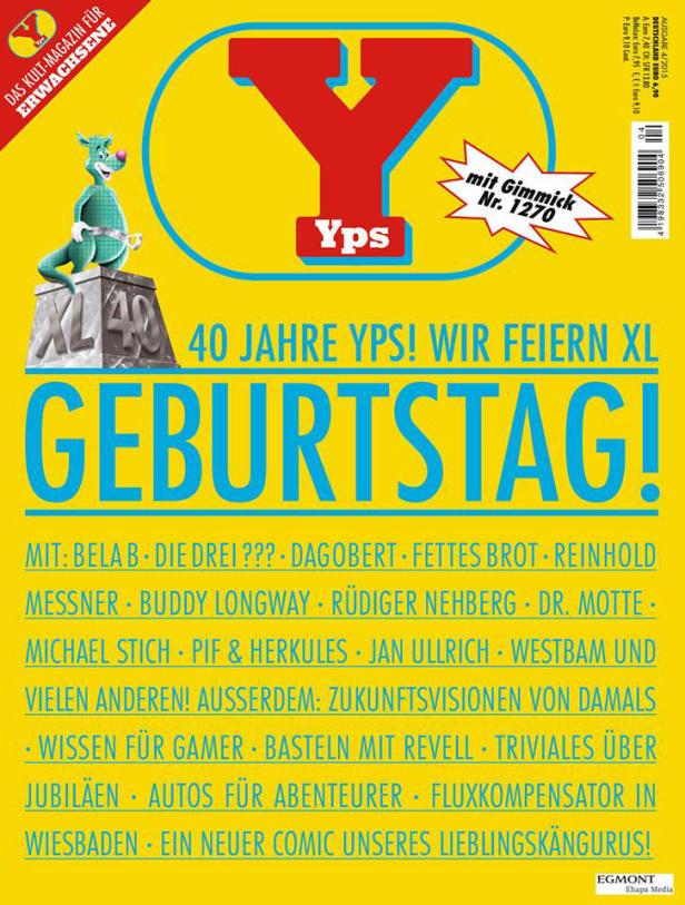 Das Cover der Jubiläumsausgabe Urzeitkrebse und die Brüste von Lara Croft