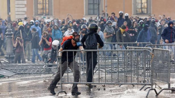 Kritik an Polizei nach Krawallen in Rom