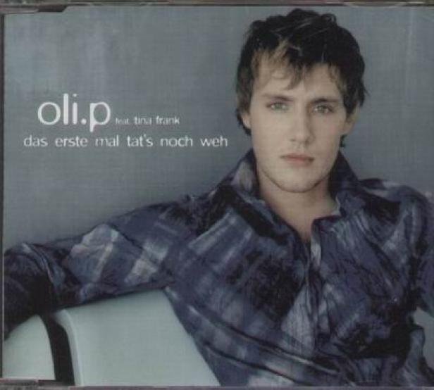 Das Cover der Single „Das erste Mal tat's noch weh“ von Oli.P feat. Tina Frank.