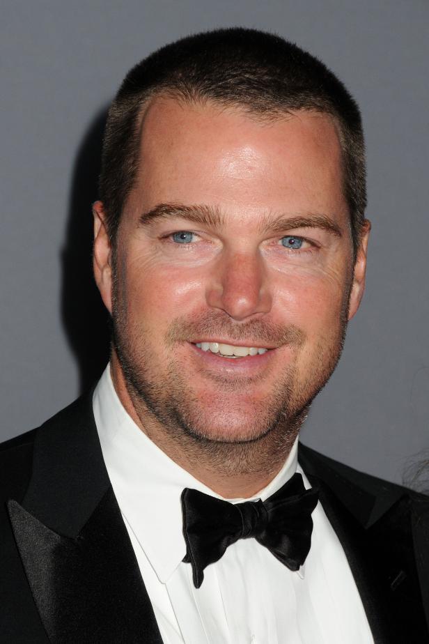 Ein Porträt des Schauspielers Chris O'Donnell mit Fliege und Anzug.