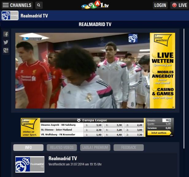 Laola1.tv Real TV