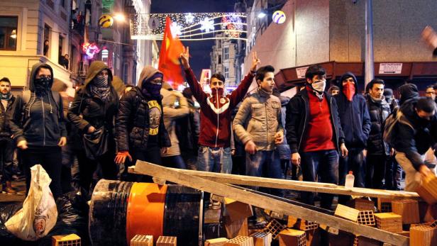 Proteste am Taksim-Platz