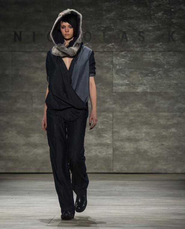 Österreicher und ein Flitzer erobern New Yorker Modewoche