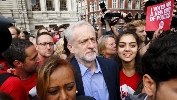 Linker Rebell Corbyn ist neuer Labour-Parteichef
