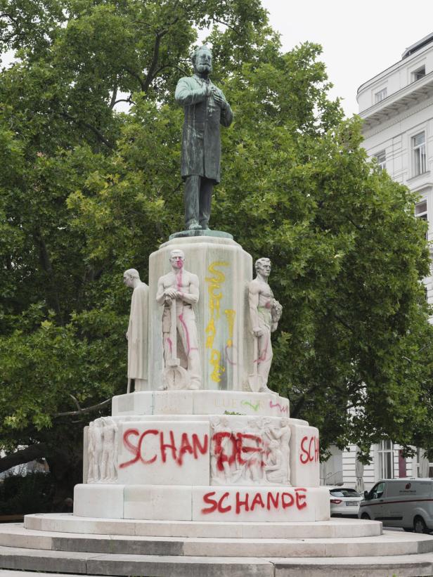 Antisemitismus: Stadt bekennt sich zum Umgang mit Lueger-Denkmal