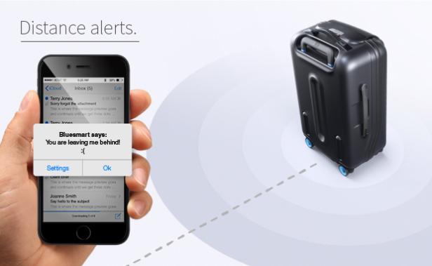 Bluesmart Koffer App 3
