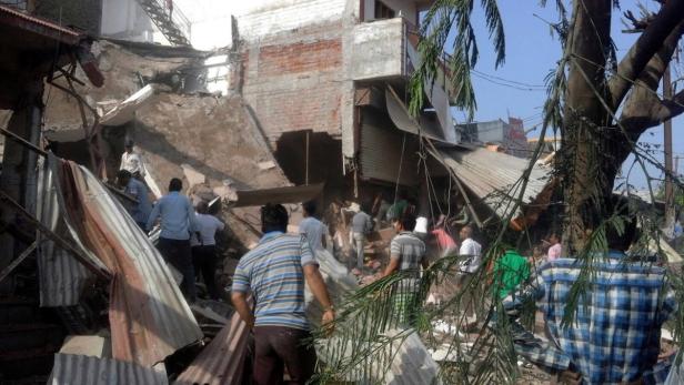 Indien: Dutzende Tote nach Gasexplosion in Restaurant