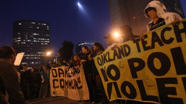 Nacht der Gewalt bei "Occupy Oakland"