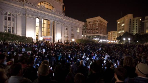 Nacht der Gewalt bei "Occupy Oakland"