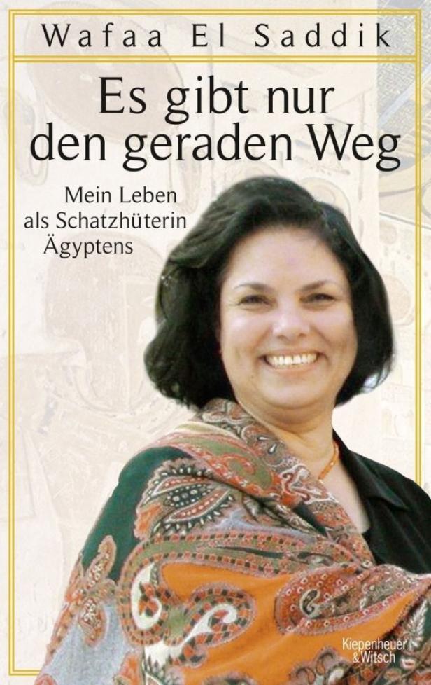 Das Buchcover von „Es gibt nur den geraden Weg“ mit Wafaa El Saddik.