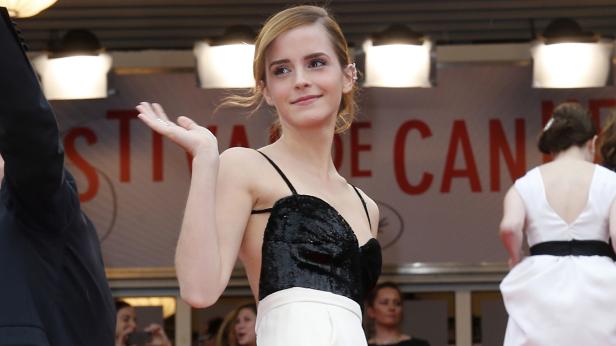 Emma Watson auf dem roten Teppich in Cannes.