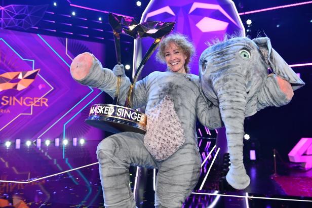 Warum Sandra Pires bei "Masked Singer Austria" ausgerechnet im Babyelefanten steckte