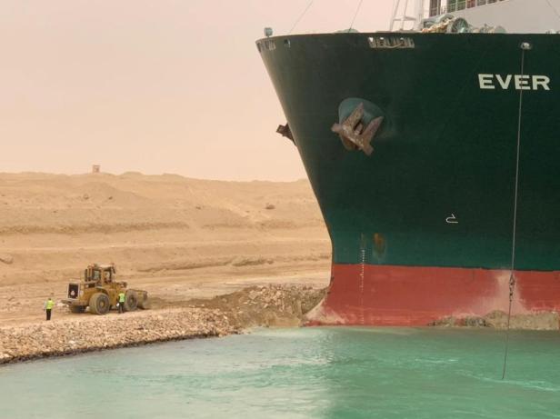 Frachtschiff blockiert Suezkanal: Es ist ein alter Bekannter