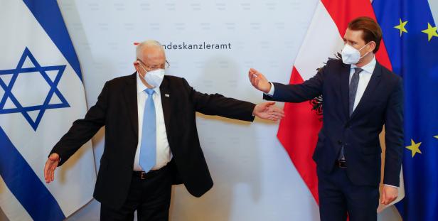 Austrian Chancellor Kurz meets with Israel's President Rivlin in Vienna