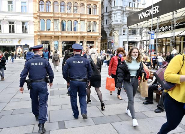 Vor Lockdown in Ostösterreich: Massenansturm in Stadt und Parks