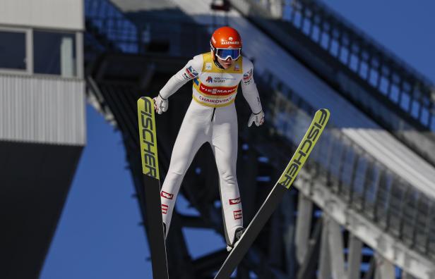 Women's Blue Bird Russian Tour FIS Ski Jumping World Cup in Chaikovsky