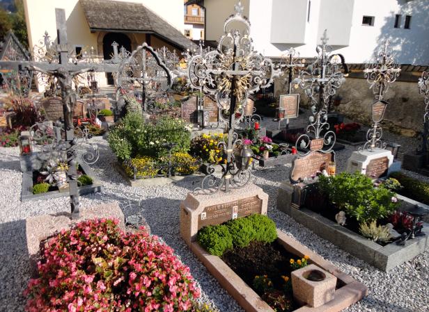 Der Friedhof in Kramsach