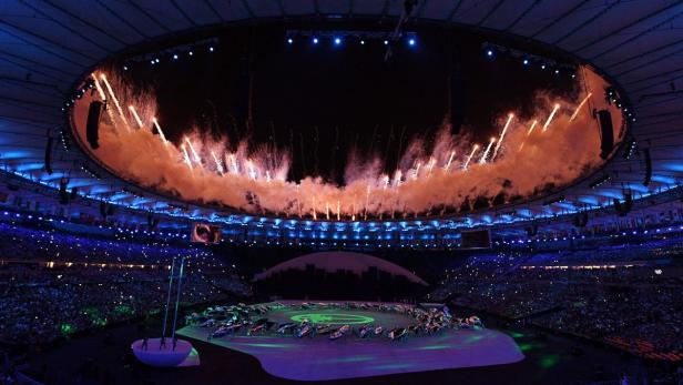 Die Olympischen Spiele sind eröffnet