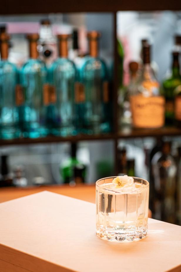 Der Cocktail mit dem Geist im Glas