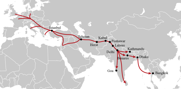 Netflix-Hit "Die Schlange": Das war der Hippie-Trail