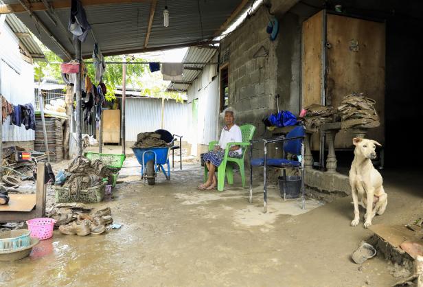 Aftermath of floods in Dili